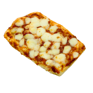 PIZZETTA ARTIGIANALE POMODORO E MOZZARELLA RETTANGOLARE