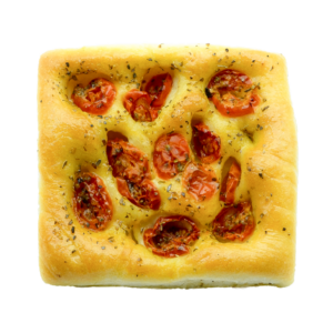 FOCACCIA ARTIGIANALE CON POMODORINI