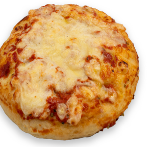 PIZZA TONDA CON POMODORO E MOZZARELLA