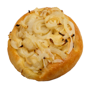 FOCACCIA ARTIGIANALE TONDA CON CIPOLLA E OLIO EXTRA VERGINE DI OLIVA